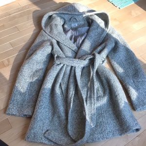 Maternity dressy pea coat